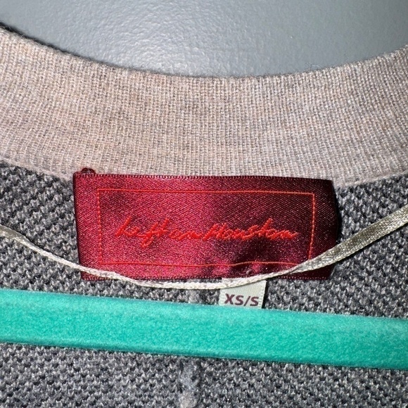 EUC Anthropologie Left On Houston Tan Navajo Print Cardigan Wrap Size XS - S - Picture 5 of 10